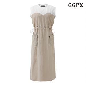 [GGPX]민소매 롱 원피스 (GOBOW067D)