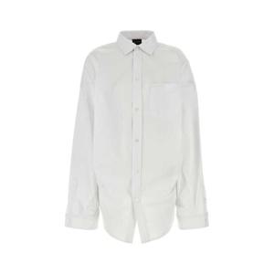 발렌시아가 탑 790945TQM05 9000 WHITE