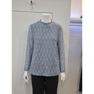 밸리시앙 세이브존04 반 하이넥 레이스 블라우스 BL3308