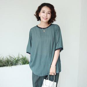 [쉬즈마담]T57157 루이 루즈핏 쿨 라운드티 5컬러 엄마옷