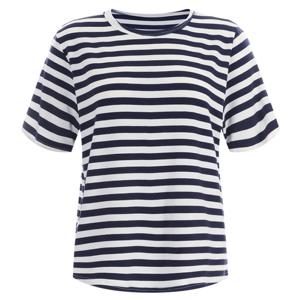 샵앤) 레이 국산 여성 스트라이프 반팔티 DAI-WSH-12084-네이비