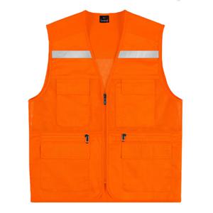 TC 망사 조끼(LD27) 오렌지