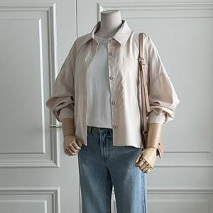 샵앤) 2026 여성 아우터 겸용 긴팔 셔츠 DGB-WSH-3644-연베이지