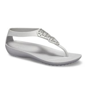 크록스 샌들 우먼 세레나 엠벨리쉬드  플립 205600-00N