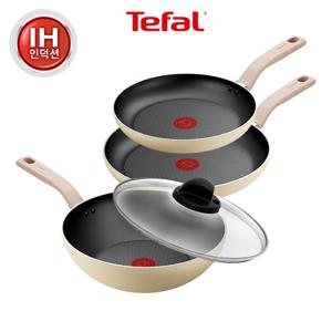 테팔 인덕션 데이지 4종(팬24+28+웍28+유리뚜껑28)