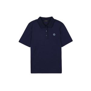 [그린조이]여성 솔리드 G로고 PK 반팔 티셔츠_GK23KP51W