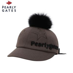 [파리게이츠] 파리게이츠 여성 폭스 퍼 탈착 리본 캡 521D4CP002_BR