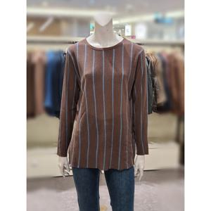 [트리아나][트리아나] 소고스트라이프옆트임 니트티셔츠AJ3TA05