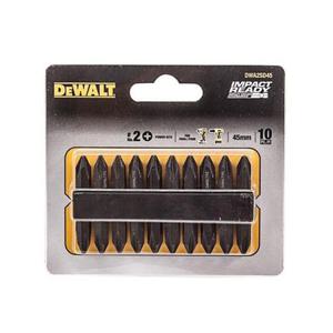 디월트 토션 양날 비트 PH2 DWA2SD45  10pcs