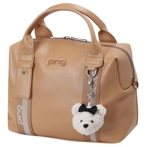 [핑골프][양말증정]여성 키링 로고 웨빙끈 토트백 121D3BG054_BG