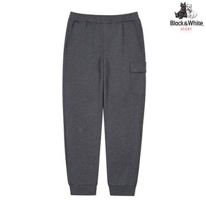 [블랙앤화이트] 남성 셋업 져지 조거 팬츠 5024GXWP_GREY