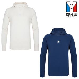 [밀레 (행사)]남성 봄가을 흡습속건 디맥스 후드티셔츠_MRTFT122