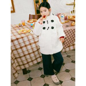 [빈폴키즈]여아 더플형 보아 점퍼 아이보리 (BI4939G010) (BI4939G010)