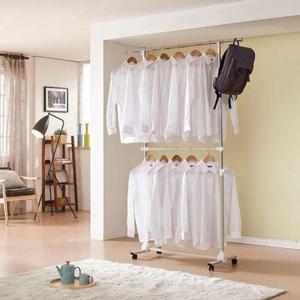 [라일리] Rly 버원행거 이동식행거2단1000-1 이동형행거 옷걸이