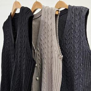 머스트믹스꽈베기조끼 409S743S 빅사이즈 여성의류