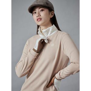 빈폴골프 여성 그래픽 포인트 블루종핏 티셔츠  베이지 BJ4X41A25A