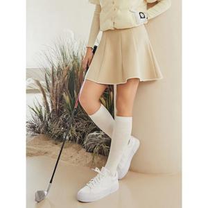 빈폴골프 [Premium] 여성 기모 플레어 스커트  베이지 BJ4X26A23A