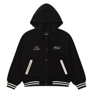 에꼴리에 세이브존03 겨울  클래식 카라 울라이크 패딩 점퍼 24D0154-BK