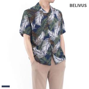 빌리버스 남자 반팔 하와이안 셔츠 BSV103 패턴 여름