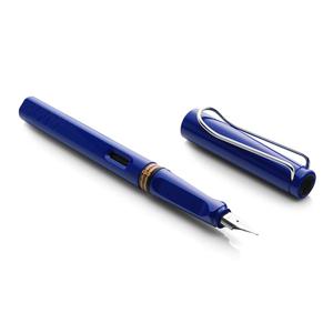 LAMY 4000142 사파리 014 블루 F촉 만년필