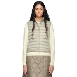 25 FW 몽클레어 여성 그레이 리안 다운 베스트 242111F061007