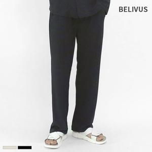 빌리버스 남자 와이드 팬츠 BITP028 여름 밴딩 긴바지