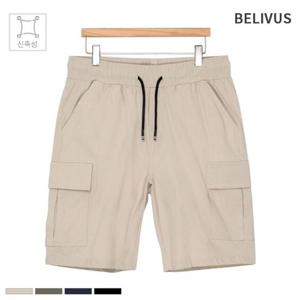 빌리버스 남자 반바지 BBJ060 스판 밴딩 바지 여름