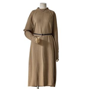 [포커스]모크넥 벨티드 니트 원피스 (FW4K3OP3218)