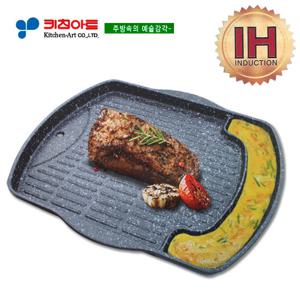키친아트 금상첨화(IH) 인덕션사각구이팬