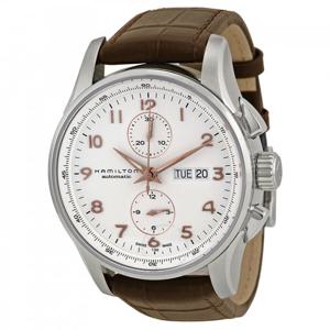 해밀턴 재즈마스터 마에스트로 화이트 다이알 남성용 시계 H32766513
