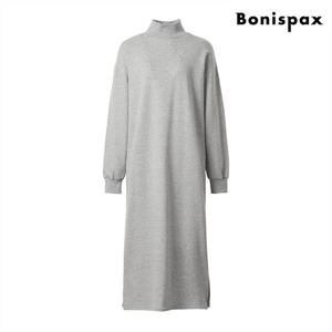 [보니스팍스(여성의류)]기모 반폴라 데일리 원피스 (XO4OW015L0)
