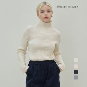 [미니마리][미니마리] 골지하이넥니트 (MM44TS31)