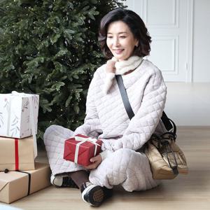 [쉬즈마담]T57254 다이아누비 엠보롱티 50대 60대 엄마옷