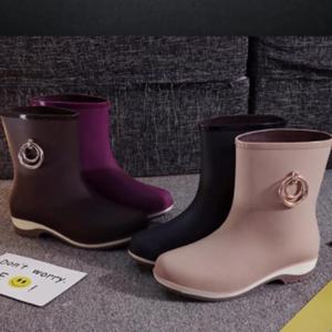 첼시 앵클부츠 작업화 레인부츠 여자장화 봄비 레인16N 캐주얼장화