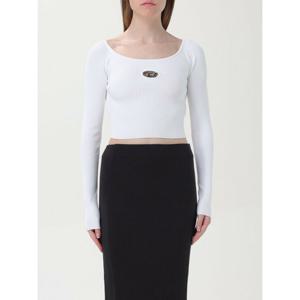 [DIESEL] 라프리마 여성 탑 비스코스 오벌 D A141890DLAX 100 화이트 /6