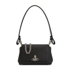 비비안웨스트우드 여성 체인 토트백 46030001W S000B N401