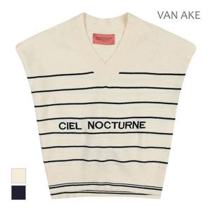 [반에이크]MARIO레터링ST 니트베스트_VB2YKVMV04Z