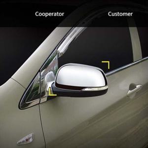 11년 고급형 모닝 사이드미러커버 2pcs 메탈미러커버