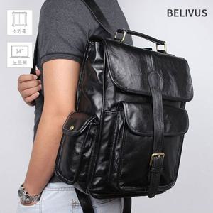 빌리버스 남자 백팩 BJI465 가죽 노트북 직장인 가방