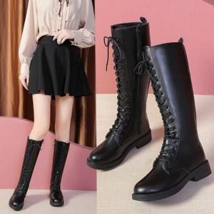 웨스턴부츠 워커힐 기모안감 부티힐 LK-W08 롱부츠 레이스업워커