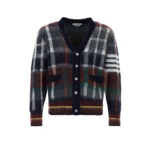 톰브라운 가디건 MKC559AY8008996 BLUE DOM