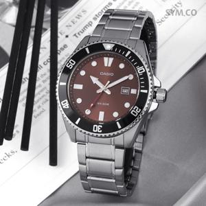 카시오 MDV-107D-5A 흑새치 브라운 다이버룩 정장캐쥬얼 남자 메