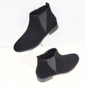 [탠디]여성캐주얼패션첼시부츠  높이2.5cm  X24513B_GN