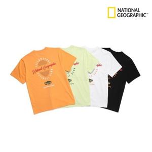 옐로우스톤 슬로건 FRONT & BACK 아트웍 H/TEE N232UTS090