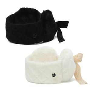 [와이드앵글] 여성 CO 니트 리본 귀마개_WWW23Z02