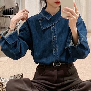 [몽벨리즈]단독특가/켈리에포인카라데님셔츠 mde2301816