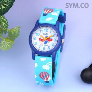 큐앤큐 VR99J-018Y 학습에 좋은 열기구 캐릭터 어린이 아동 우레