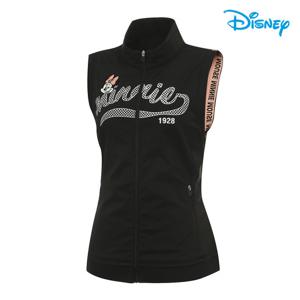 [디즈니골프]여성 라인 아트웍 집업 조끼 베스트 DM1LJV008