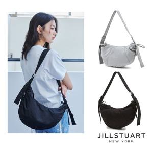 [질스튜어트] 나일론 발레무드 리본 포인트 호보 크로스백 JABA5E231G1.JABA5E251BK