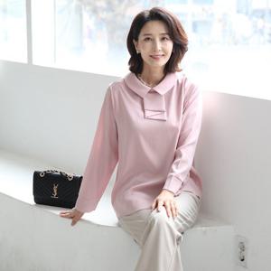 [쉬즈마담]T57260 헤링 리본카라 블라우스 하객룩